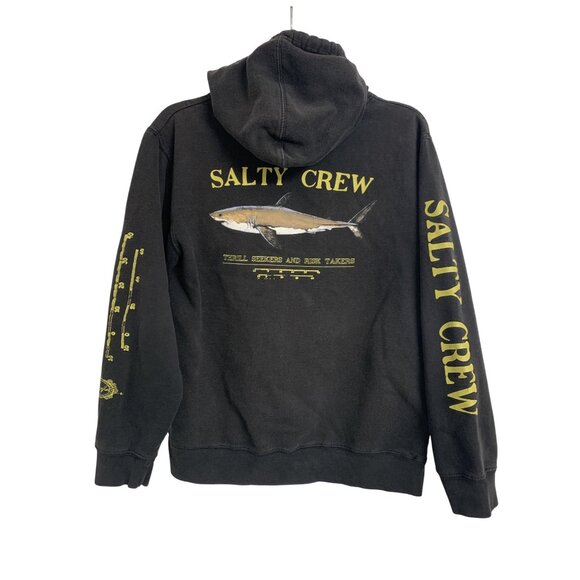 Salty Crew Tops - Salty Crew Thrill Seeker & Risk Takers Hooded Sweatshirt Size S